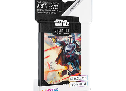 Gamers Guild AZ Star Wars Unlimited Star Wars: Unlimited Art Sleeve - Mandalorian Asmodee