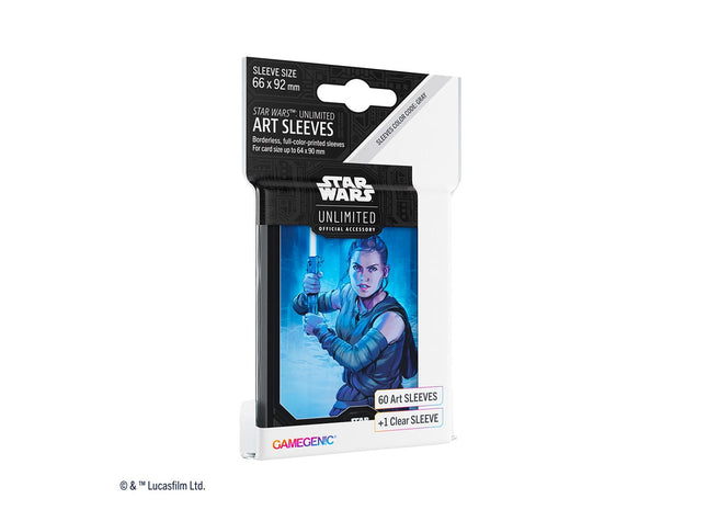Gamers Guild AZ Star Wars Unlimited Star Wars: Unlimited Art Sleeve - Rey Asmodee