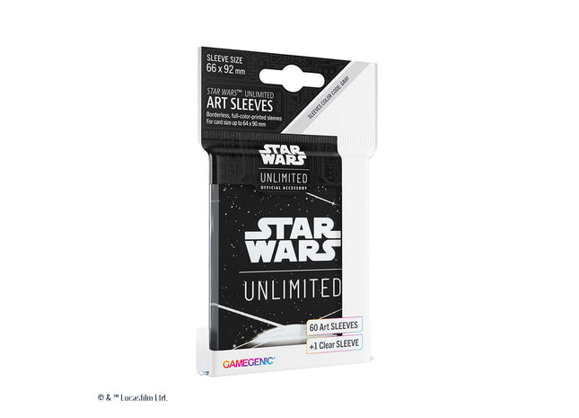 Gamers Guild AZ Star Wars Unlimited Star Wars: Unlimited Art Sleeves Card Back White Asmodee