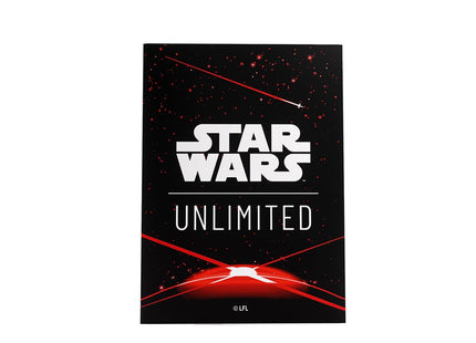 Gamers Guild AZ Star Wars Unlimited Star Wars: Unlimited Art Sleeves - Cardback Red Asmodee