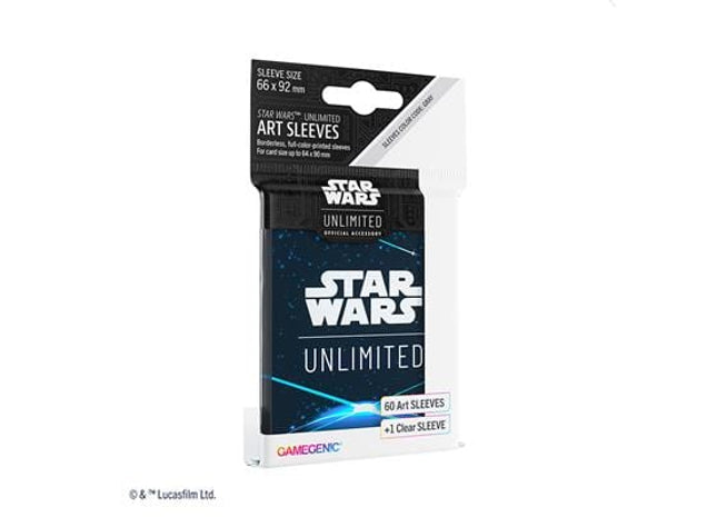 Gamers Guild AZ Star Wars Unlimited Star Wars: Unlimited Art Sleeves  - Space Blue (Pre-Order) Asmodee