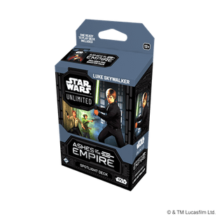 Gamers Guild AZ Star Wars Unlimited Star Wars: Unlimited - Ashes of the Empire: Luke Skywalker Spotlight Deck (Pre-Order) Asmodee