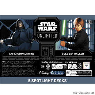 Gamers Guild AZ Star Wars Unlimited Star Wars: Unlimited - Ashes of the Empire: Spotlight Deck Display (Pre-Order) Asmodee
