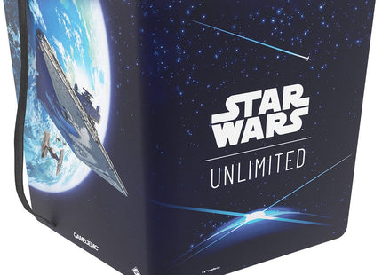 Gamers Guild AZ Star Wars Unlimited Star Wars Unlimited: Casual Album  18-Pocket- Card Back Blue (Pre-Order) Asmodee
