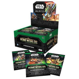Gamers Guild AZ Star Wars Unlimited Star Wars: Unlimited - Homeworlds: Booster Box (Pre-Order) Asmodee