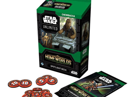 Gamers Guild AZ Star Wars Unlimited Star Wars: Unlimited – Homeworlds: Chewbacca Spotlight Deck (Pre-Order) Asmodee