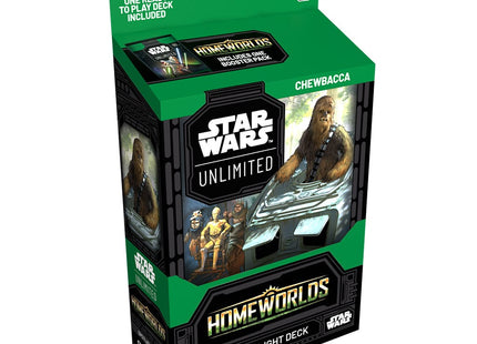 Gamers Guild AZ Star Wars Unlimited Star Wars: Unlimited – Homeworlds: Chewbacca Spotlight Deck (Pre-Order) Asmodee