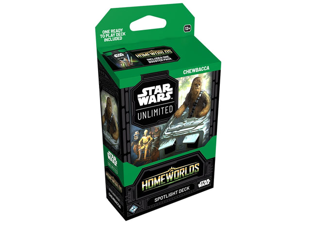 Gamers Guild AZ Star Wars Unlimited Star Wars: Unlimited – Homeworlds: Chewbacca Spotlight Deck (Pre-Order) Asmodee