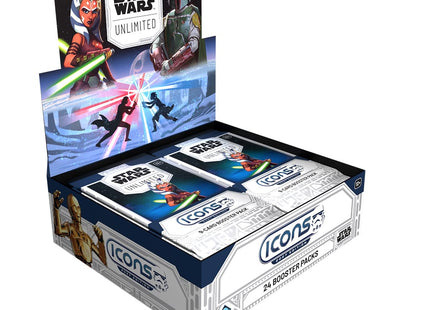 Gamers Guild AZ Star Wars Unlimited Star Wars: Unlimited - Icons: 2027 Edition Booster Box (Pre-Order) Asmodee
