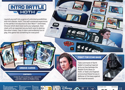 Gamers Guild AZ Star Wars Unlimited Star Wars: Unlimited - Intro Battle: Hoth (Pre-Order) Asmodee