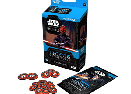 Gamers Guild AZ Star Wars Unlimited Star Wars: Unlimited - Legends of the Force - Darth Maul Spotlight Deck (Pre-Order) Asmodee
