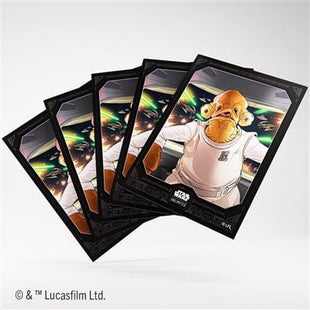 Gamers Guild AZ Star Wars Unlimited Star Wars Unlimited: Premium Art Sleeve Admiral Ackbar (Pre-Order) Asmodee