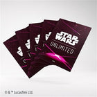 Gamers Guild AZ Star Wars Unlimited Star Wars Unlimited: Premium Art Sleeve Card Back Magenta (Pre-Order) Asmodee