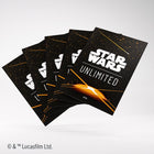 Gamers Guild AZ Star Wars Unlimited Star Wars Unlimited: Premium Art Sleeve Card Back Orange (Pre-Order) Asmodee