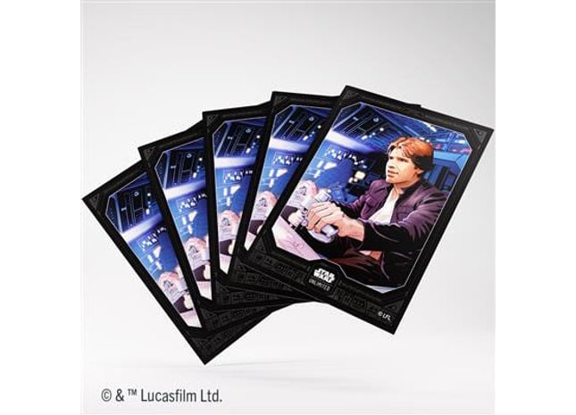 Gamers Guild AZ Star Wars Unlimited Star Wars Unlimited: Premium Art Sleeve Han Solo (Pre-Order) Asmodee