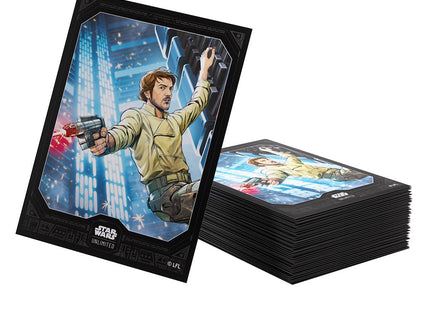 Gamers Guild AZ Star Wars Unlimited Star Wars: Unlimited Premium Art Sleeves - Cassian Andor (Pre-Order) Asmodee