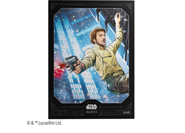 Gamers Guild AZ Star Wars Unlimited Star Wars: Unlimited Premium Art Sleeves - Cassian Andor (Pre-Order) Asmodee