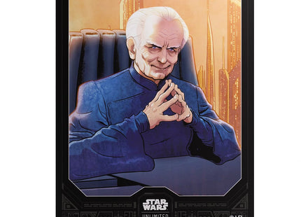 Gamers Guild AZ Star Wars Unlimited Star Wars: Unlimited Premium Art Sleeves - Chancellor Palpatine (Pre-Order) Asmodee