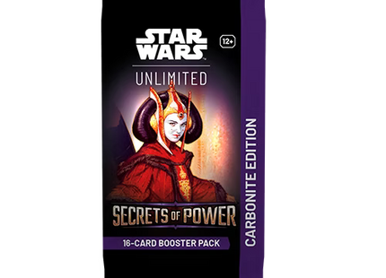 Gamers Guild AZ Star Wars Unlimited Star Wars: Unlimited - Secrets of Power - Carbonite Booster Display Box Asmodee