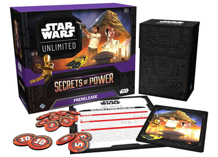 Gamers Guild AZ Star Wars Unlimited Star Wars: Unlimited - Secrets of Power - Prerelease Kit (Pre-Order) Asmodee
