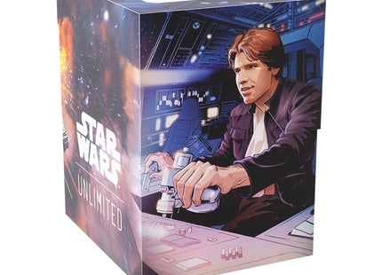 Gamers Guild AZ Star Wars Unlimited Star Wars Unlimited: Soft Crate Han Solo / Millenium Falcon (Pre-Order) Asmodee