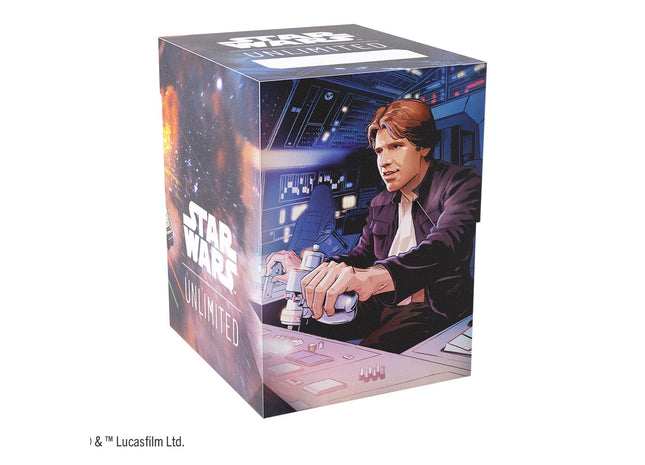 Gamers Guild AZ Star Wars Unlimited Star Wars Unlimited: Soft Crate Han Solo / Millenium Falcon (Pre-Order) Asmodee