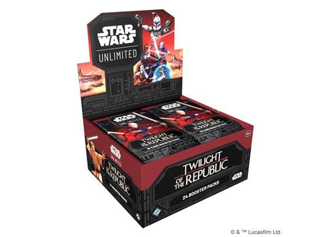 Gamers Guild AZ Star Wars Unlimited Star Wars: Unlimited - Twilight of the Republic - Booster Box Asmodee