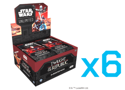 Gamers Guild AZ Star Wars Unlimited Star Wars: Unlimited - Twilight of the Republic - Booster Box Sealed Case (Pre-Order) Asmodee