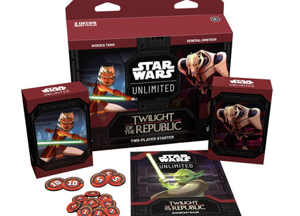 Gamers Guild AZ Star Wars Unlimited Star Wars: Unlimited - Twilight of the Republic - Two-Player Starter Set Asmodee