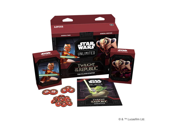 Gamers Guild AZ Star Wars Unlimited Star Wars: Unlimited - Twilight of the Republic - Two-Player Starter Set Asmodee