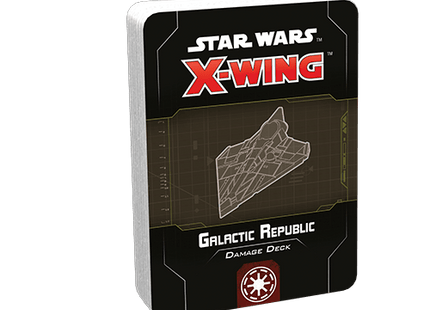 Gamers Guild AZ Star Wars X-Wing Star Wars X-Wing: Damage Decks - Galactic Republic Asmodee