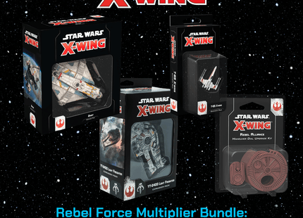 Gamers Guild AZ Star Wars X-Wing X-Wing Deputies of the Outer Rim Rebel Force Multiplier Bundle Gamers Guild AZ