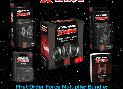 Gamers Guild AZ Star Wars X-Wing X-Wing Elite Operatives First Order Force Multiplier Bundle Gamers Guild AZ