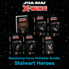 Gamers Guild AZ Star Wars X-Wing X-Wing Stalwart Heroes Resistance Force Multiplier Bundle Gamers Guild AZ