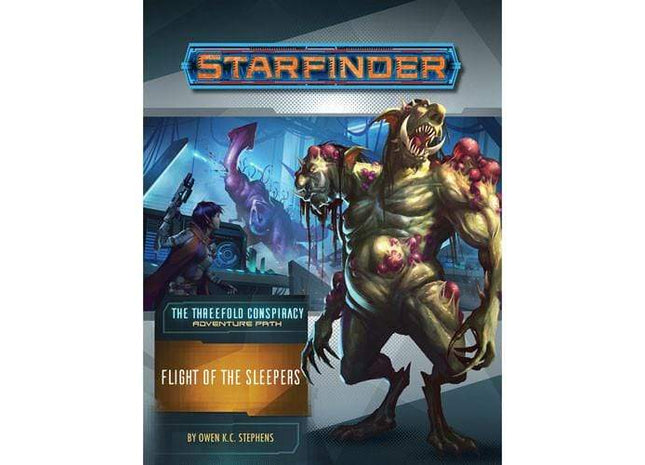 Gamers Guild AZ Starfinder Starfinder RPG: Adventure Path- #26 Flight of the Sleepers (The Threefold Conspiracy 2 of 6) - Black Friday Southern Hobby