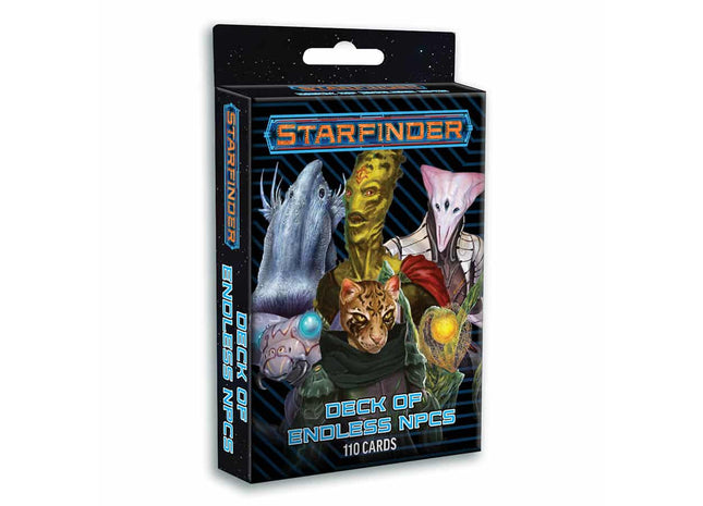 Gamers Guild AZ Starfinder Starfinder RPG: Deck of Endless NPCs GTS