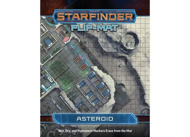 Gamers Guild AZ Starfinder Starfinder RPG: Flip-Mat- Asteroid Southern Hobby