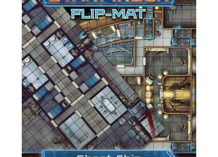 Gamers Guild AZ Starfinder Starfinder RPG: Flip-Mat- Ghost Ship Southern Hobby