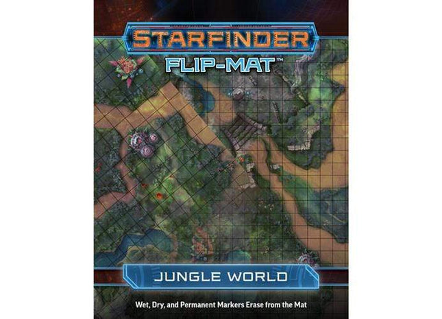 Gamers Guild AZ Starfinder Starfinder RPG: Flip-Mat- Jungle World Southern Hobby