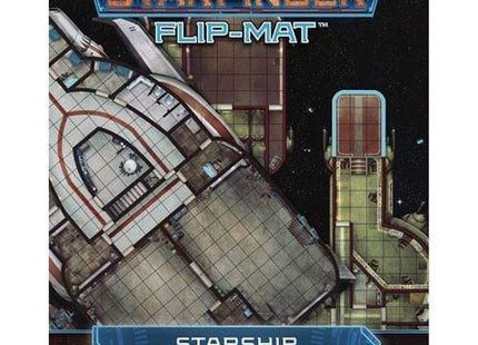 Gamers Guild AZ Starfinder Starfinder RPG: Flip-Mat- Starliner Southern Hobby
