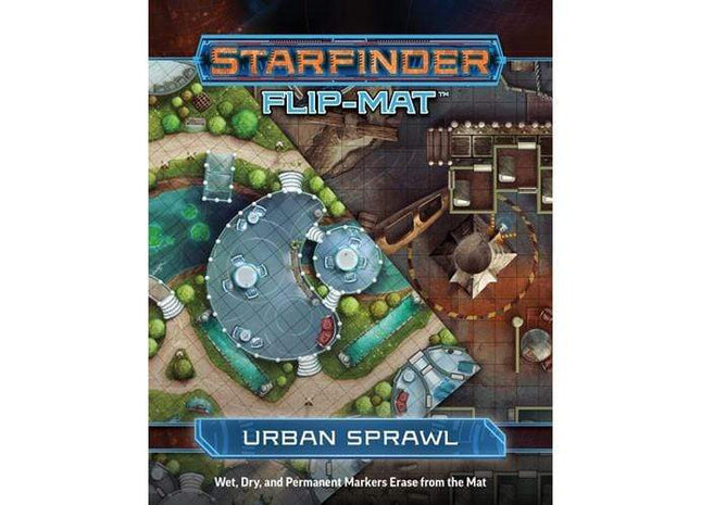 Gamers Guild AZ Starfinder Starfinder RPG: Flip-Mat- Urban Sprawl Southern Hobby