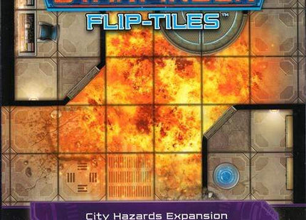 Gamers Guild AZ Starfinder Starfinder RPG: Flip-Tiles- City Hazards Expansion Southern Hobby