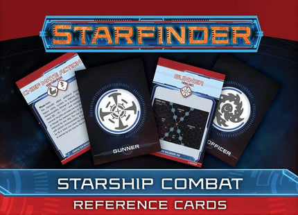 Gamers Guild AZ Starfinder Starfinder RPG: Starship Combat Reference Cards Southern Hobby