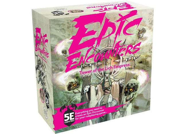 Gamers Guild AZ Steamforged Epic Encounters: Tower of the Lich Empress (D&D 5E Compatible) SFG