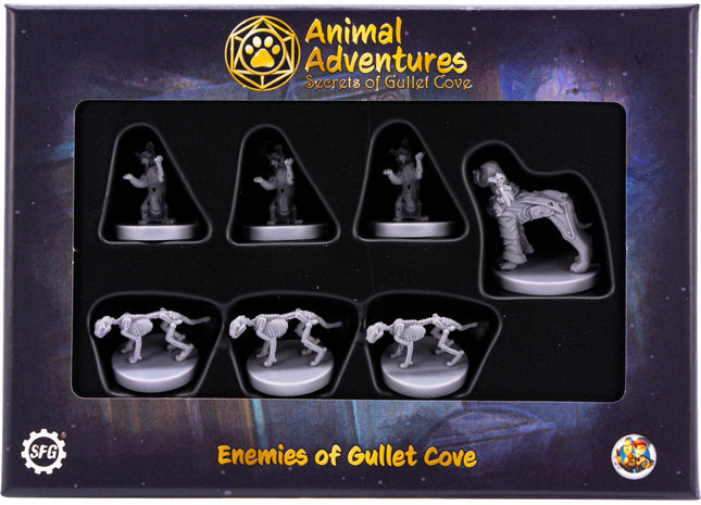 Gamers Guild AZ Steamforged Games Animal Adventures RPG: Enemies of Gullet Cove (Pre-Order) Southern Hobby