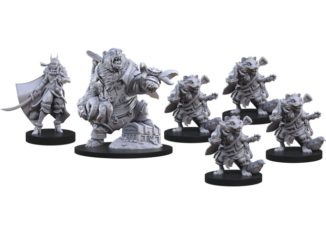 Gamers Guild AZ Steamforged Games Animal Adventures RPG: Raiders of the Lost Coast (Pre-Order) Southern Hobby