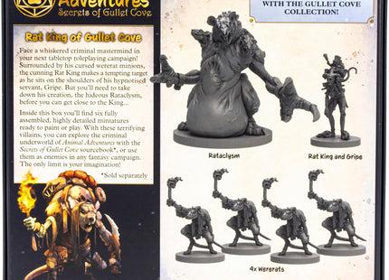 Gamers Guild AZ Steamforged Games Animal Adventures RPG: Rat King of Gullet Cove (Pre-Order) Southern Hobby