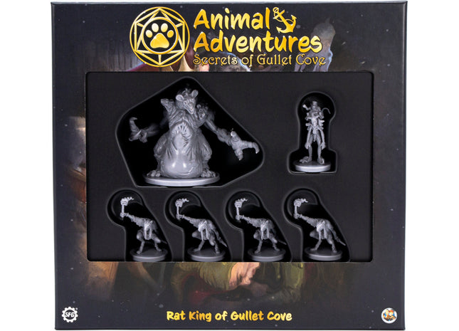 Gamers Guild AZ Steamforged Games Animal Adventures RPG: Rat King of Gullet Cove (Pre-Order) Southern Hobby