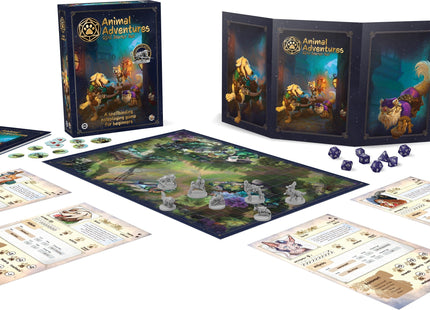 Gamers Guild AZ Steamforged Games Animal Adventures RPG: Starter Set Southern Hobby