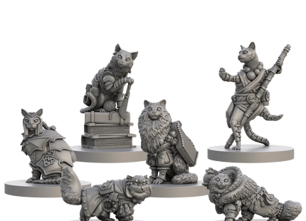 Gamers Guild AZ Steamforged Games Animal Adventures RPG: Tales of Cats & Catacombs - Questing Tooth & Claw Volume 2 Southern Hobby